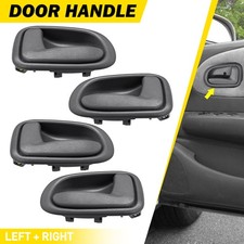 4pcs Gray Interior Inner Door Handles For 1993-1997 Geo Prizm Toyota Corolla Us