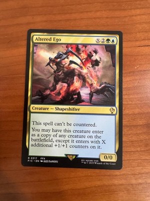ALTERED EGO 317 R COMMANDER: FINAL FANTASY MTG NM