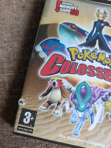 Pokemon Coliseo Juego Nintendo GameCube Estuche Solo Sin Juego Ni Manual! - Imagen 2 de 5