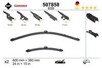 SWF Scheibenwischer Vorne FüR VW UP 121 122 BL1 BL2 Polo 6R 6C 6R_ Skoda
