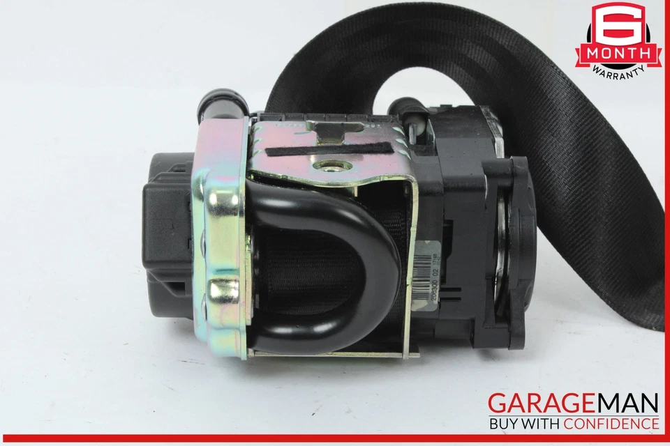 Cinturón de seguridad delantero derecho negro OEM Audi A5 Quattro S5 RS5 17-24 Foto 4 de 4