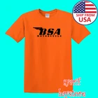 BSA Classic Motorcycle Men's Orange Size S to 5XL