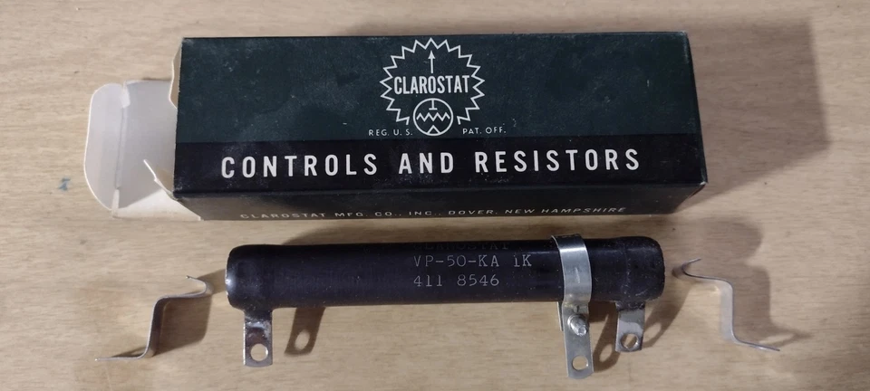 CLAROSTAT VP-50-KA 1k RESISTOR - Image 3 of 3