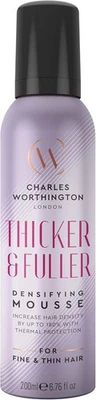 Charles Worthington Thicker and Fuller Densifying Mousse, Hair Thickening