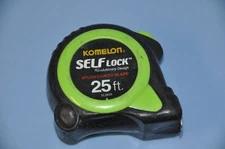 Komelon SL2825 Self Lock 25-Foot Power Tape Green