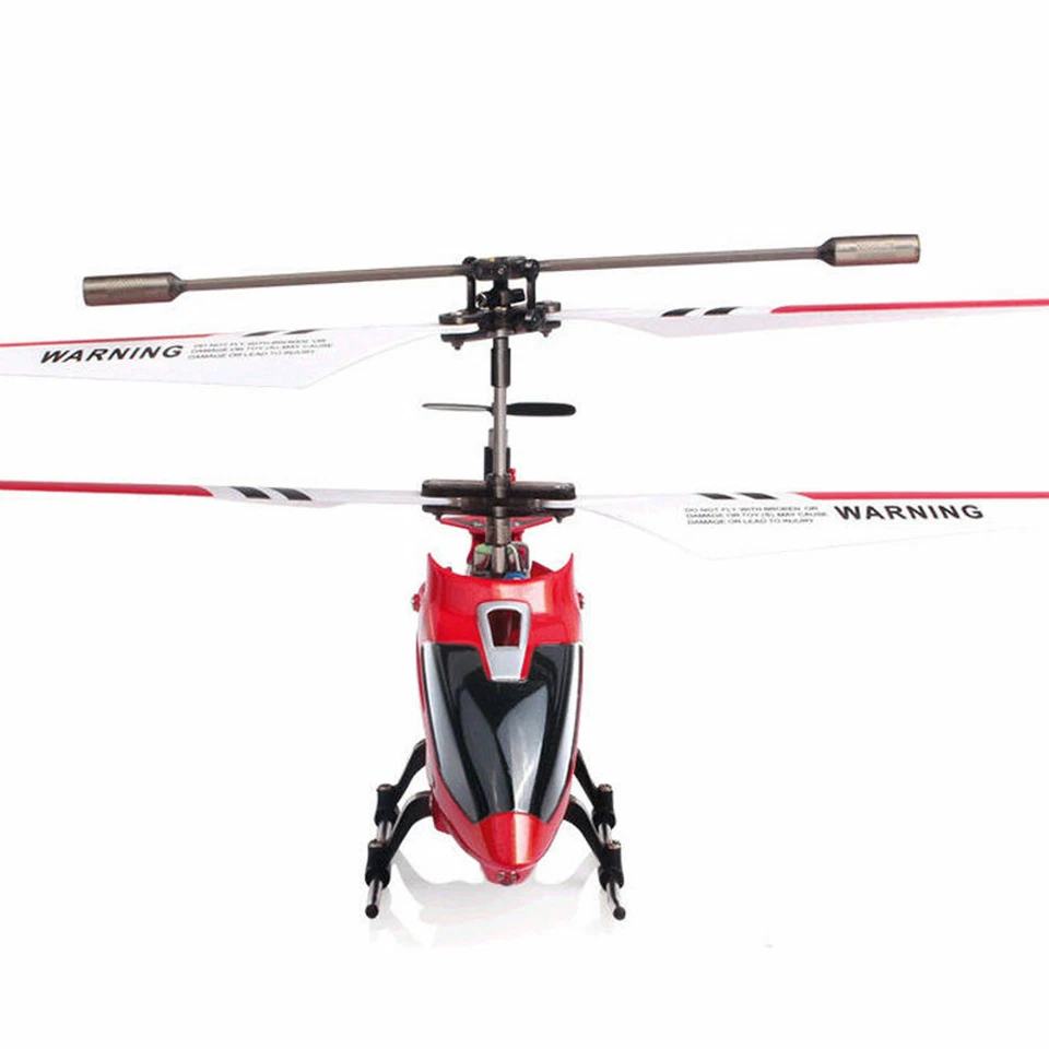 Red 3.5CH Mini Syma S107G RC Helicopter Metal Remote Control Helicopter Kid Gift - Image 3 of 4