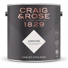 Image of Brand New Craig & Rose 1829 Comiston Chalky Emulsion Paint 2.5L
