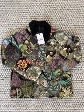 Barbour Jacket X House Of Hackney Velvet Kingsland Saturnalia Coat Size 8 10