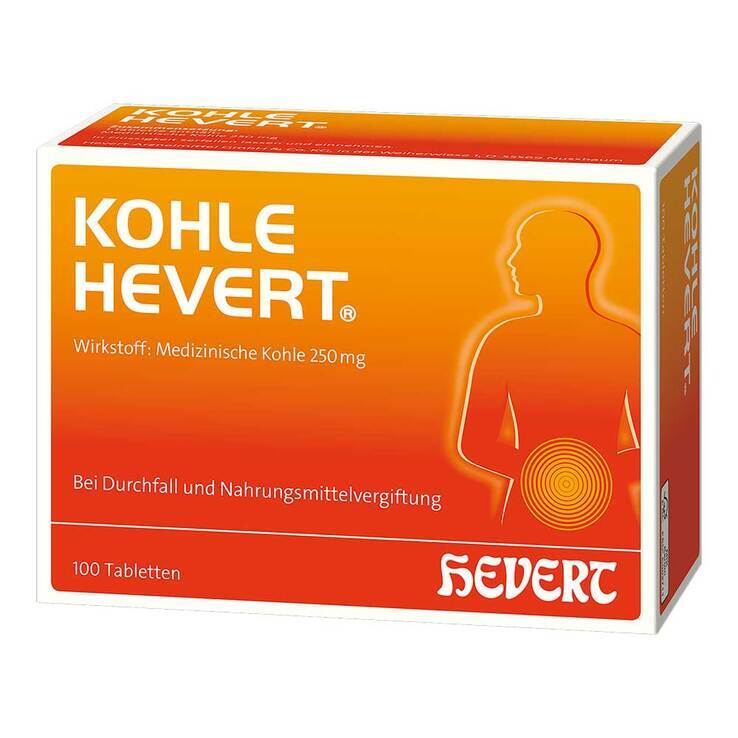 Kohle Hevert Tabletten · 100 St · PZN 06968642