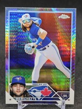 Bo Bichette 2023 Topps Chrome Prizm Refractor Toronto Bluejays