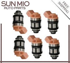 16600-88G10 6Pcs Fuel Injector For Nissan D21...