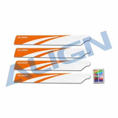 #HD123BT Align 120 Main Blades - Orange - Extreme 3D Flying
