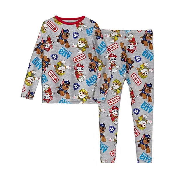 Cuddl Duds PAW Patrol 2 Piece Base Layer Set 2 piece Pajama Set