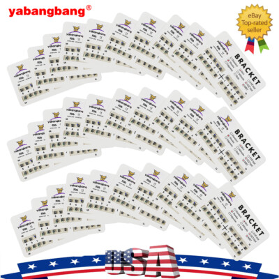 Orthodontic Dental Brackets Braces Mini Standard Roth MBT.022 Hooks /Arch Wires