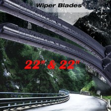 22 22 Windshield Wiper Blades Premium Hybrid Silicone J-hook Oem High Quality
