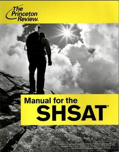 SHSAT test Princeton Review Manual Great shape!