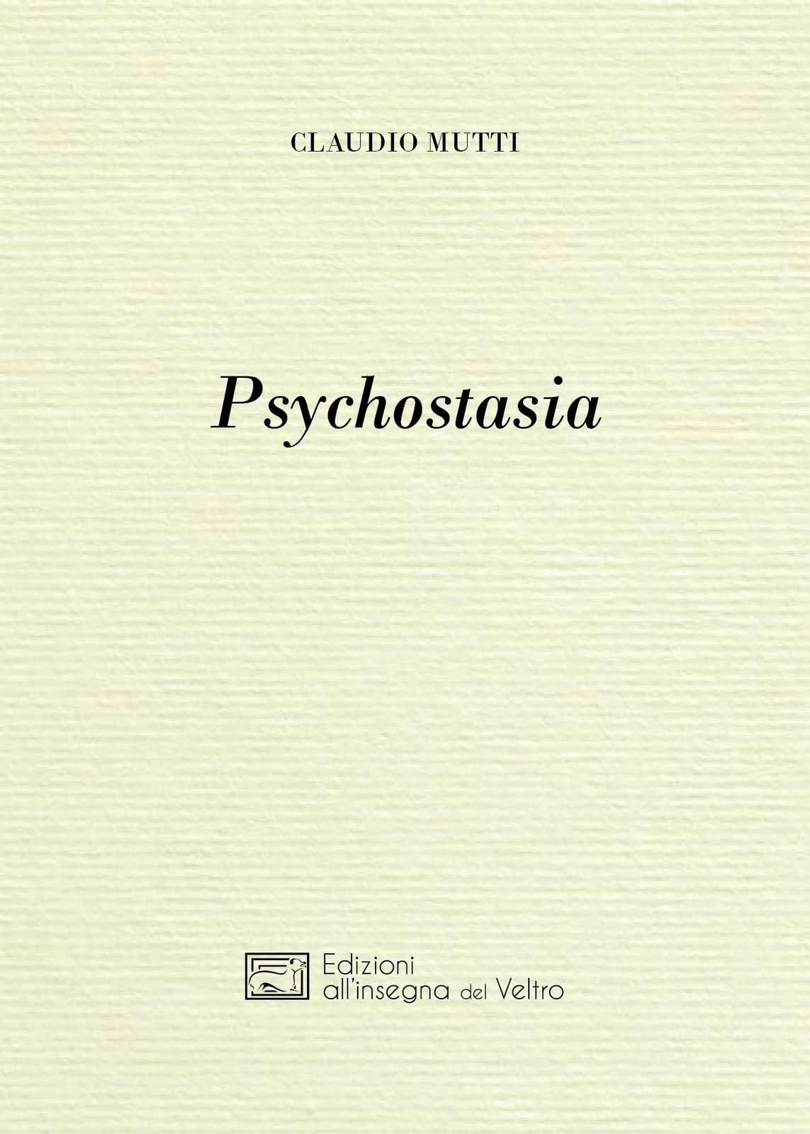 Libri Claudio Mutti - Psychostasia