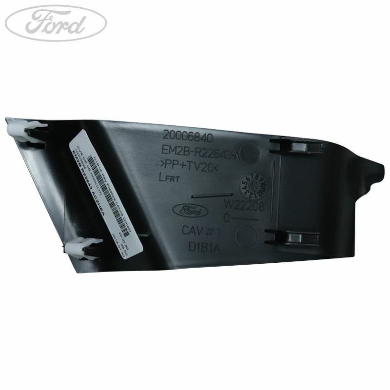 Genuine Ford S-max Galaxy Front N/s Door Inner Handle Cover Black  