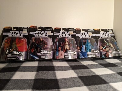 Star Wars:The Saga Collection: 5 Character Lot (2006)(New/Sealed)