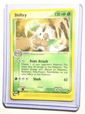 SHIFTRY - 22/100 - EX Sandstorm - Rare - Pokemon Card - NM | eBay