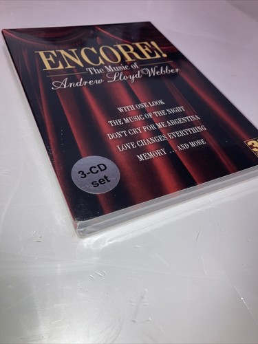 Mint Sealed CD Audio Encore! The Music of Andrew Lloyd Webber 3 CD Set Canada - Picture 23 of 24