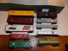 HO SCALE MISC. ROLLING STOCK LOT OF 10 1 C-4