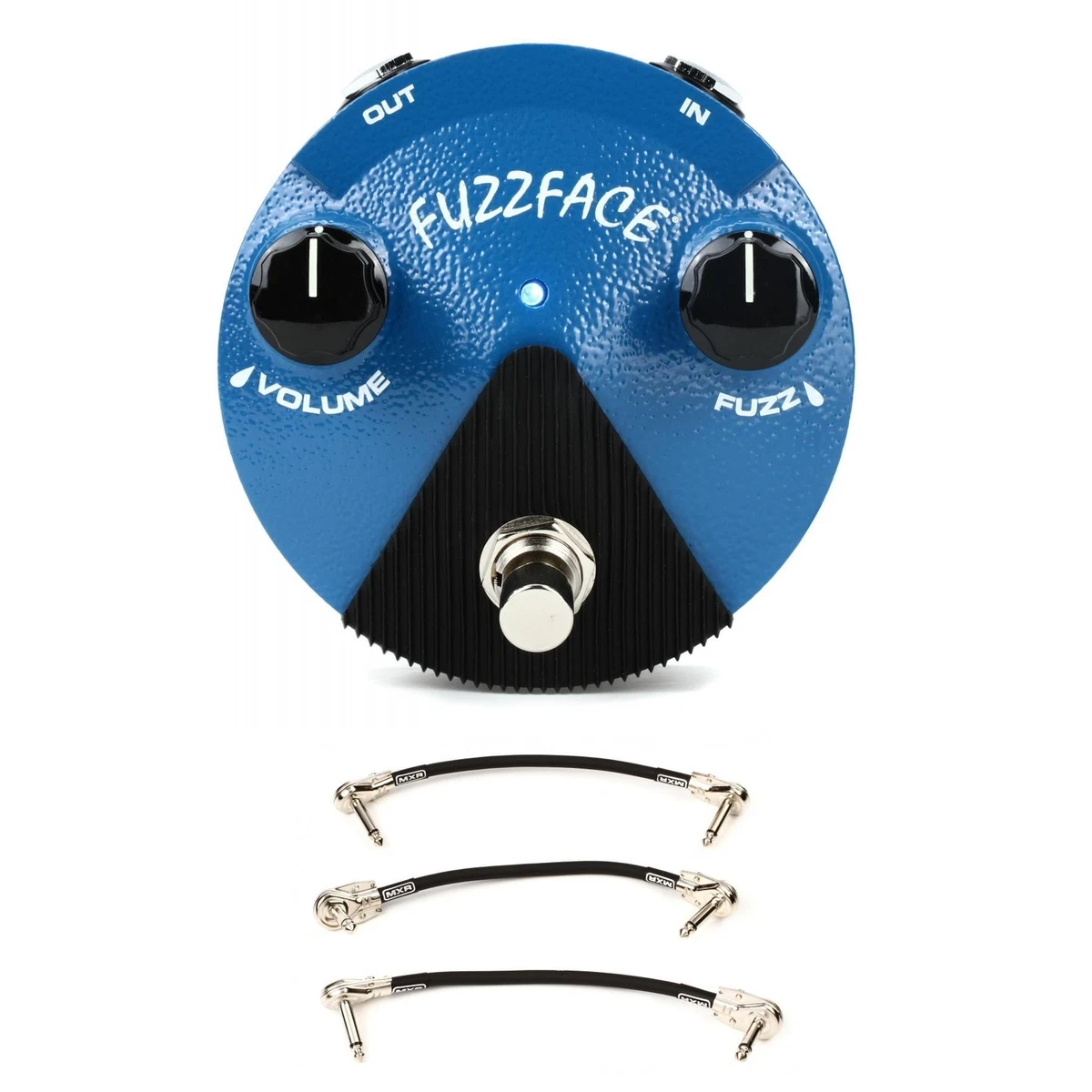 Dunlop FFM1 Silicon Fuzz Face Mini Fuzz Face Mini Pedal with 3