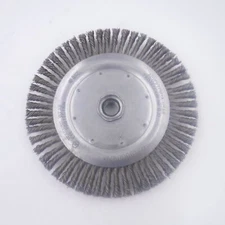 Weiler Dually Stringer Bead Wheel, 7" D Steel 9000 RPM 79800 5/8"-11 Arbor