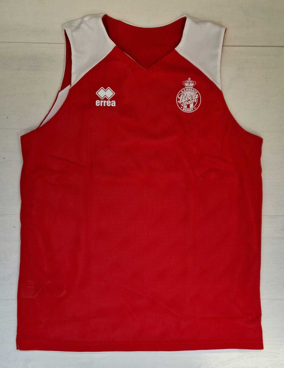 Maillot De Basket Réversible Erreà – Monaco, Homme, Neuf Avec étiquettes