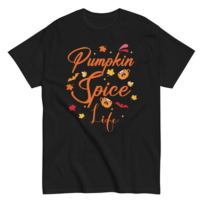 Pumpkin Spice Life Halloween Cozy Vibes Unisex classic tee