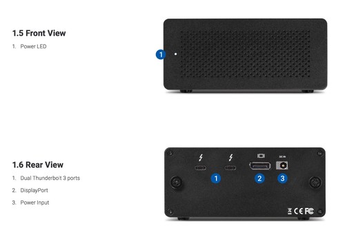 OWC Express 4M2 SSD Thunderbolt 3/4 - External (M.2 SSD) Enclosure - Afbeelding 8 van 8