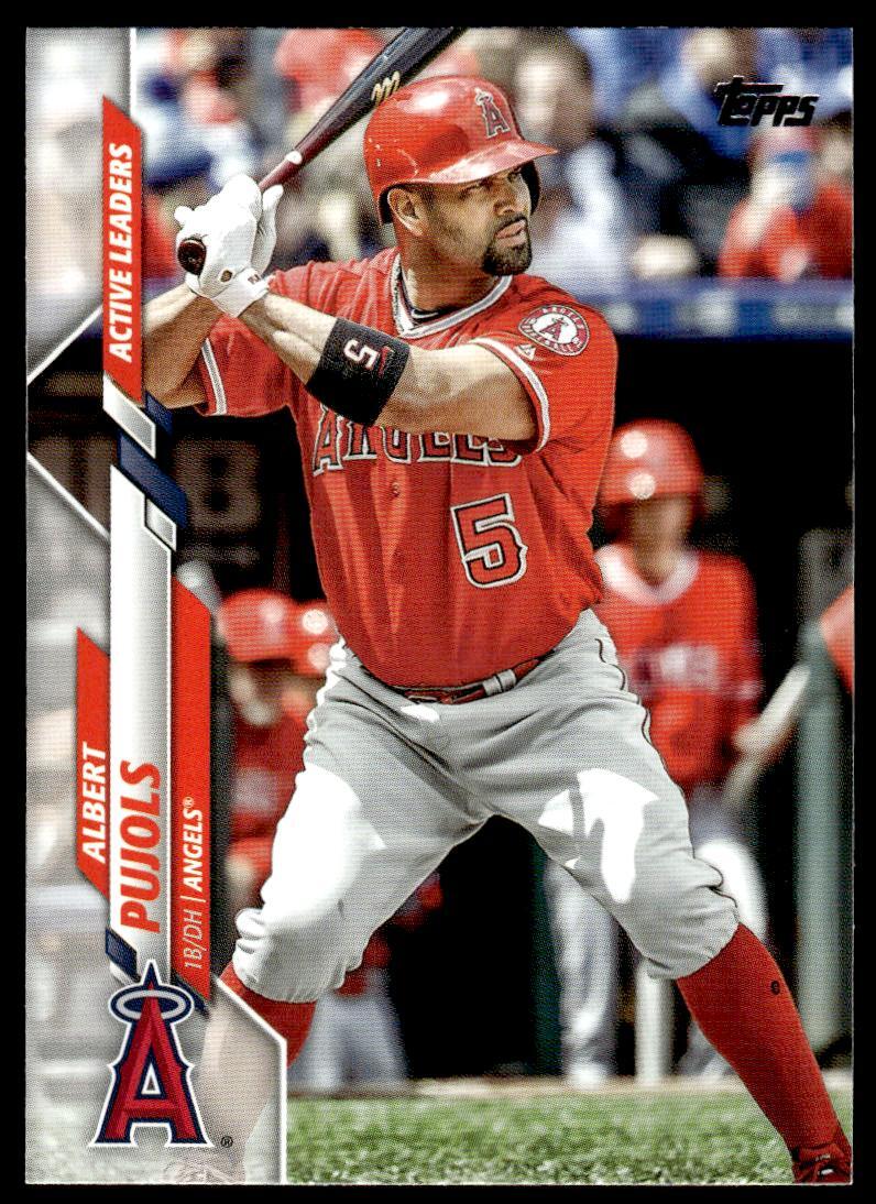 2020 Topps Update U-142 Albert Pujols Los Angeles Angels
