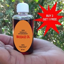 Massage Oil Ayurvedic / Anti ageing Oil / Pain relief / Soothing / from Kerala