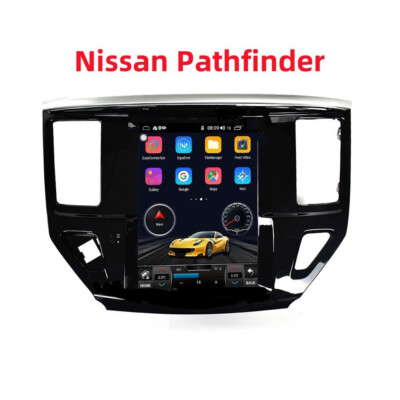 For Nissan Pathfinder 2012-2020 Car Radio Tesla Vertical 9.7'' Screen GPS Navi