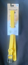 Wild One Dog Collar - Yellow/Butter, XLarge 18-23", Waterproof, Easy Clean, NEW