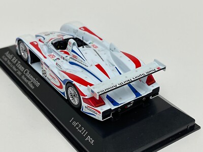 1/43 Minichamps Audi R8 Champion Racing 2001 Petit LeMans Sept 11