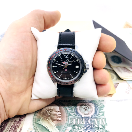 Raro orologio Komandirskie Vostok Wostok comandante militare π elicottero π... - Foto 10 di 14