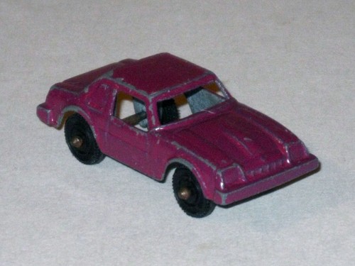 Vintage 1970s TOOTSIE TOYS Purple Chevrolet MONZA Diecast Car! TootsieToy CHEVY!