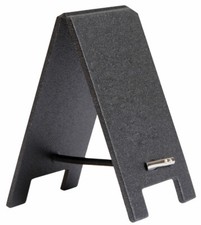 Contacto Tischaufsteller, Kreidetafel, flexibel, 5 St&uuml;ck + Kreidemarker, 8,5 cm