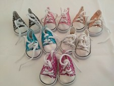 18" Dolls Training Shoes Plain & Glitter fits Our Generation AG D/F Sindy 2016