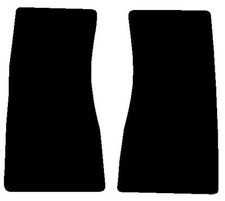 Fits TVR 3000M 1972-1979 Black Tailored Carpet Car Mats Hitech