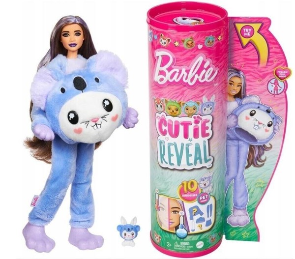 Barbie Cutie Reveal Doll In Koala Bunny Dress HRK26 Mattel-image