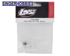 LOSI LOS312006 2mm Mod 0.5 Pinion Gear (15T) NEW IN PACKAGE HH