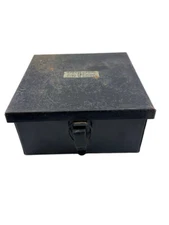 WW2 British RAF Spare Parts Tin for Gyro Gun Sight Type 6 Mk 1 EMPTY