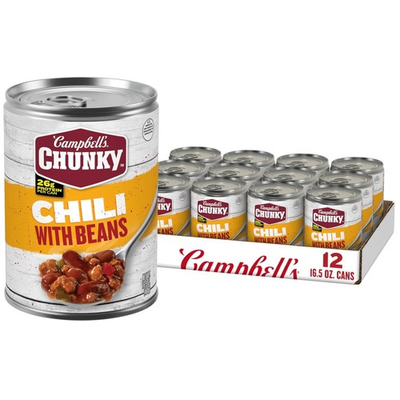 #ad #ad Campbell#x27;s Chunky Beef amp; Pork Chili 12 Pack $72.99