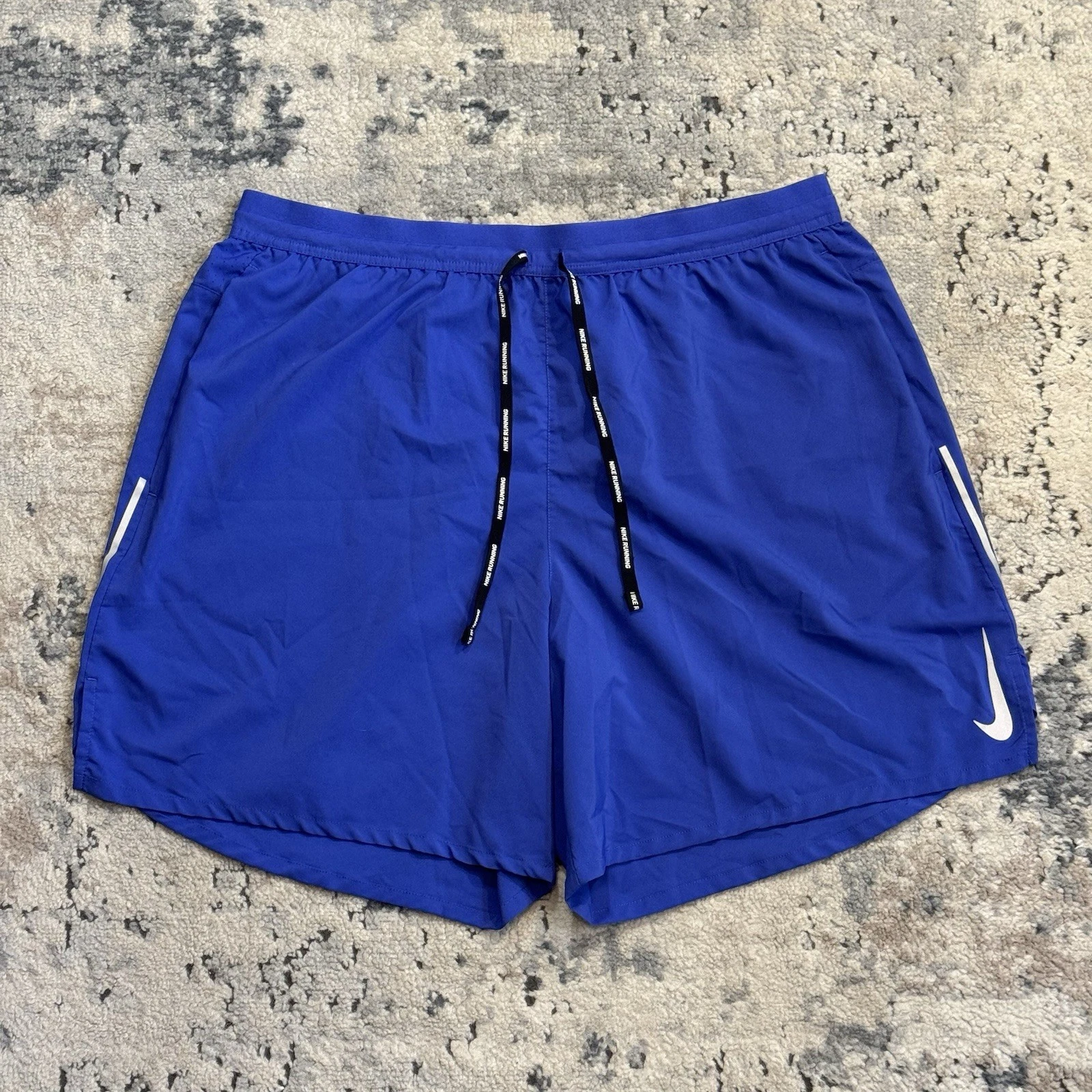 Nike Flex Stride Shorts Mens 2XL Royal Blue 7” Inseam Running Unlined CT7943 430