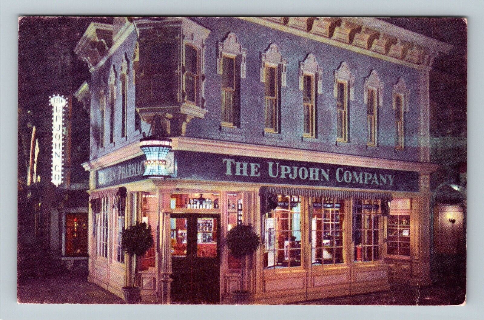 Anaheim, CA-California, Disneyland, Upjohn Company, Vintage Postcard