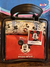 Disney Mickey Mouse Cosmetic Makeup Bag Set 3-Piece, Primark