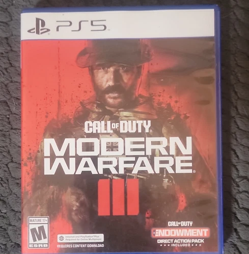 Call of Duty: Modern Warfare III PS5 Shooter by Activision, Rated M