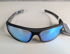 Body Glove BGPC 23 319 BLK MIR Blue Wrap Unisex Sunglasses Active Sport Fishing